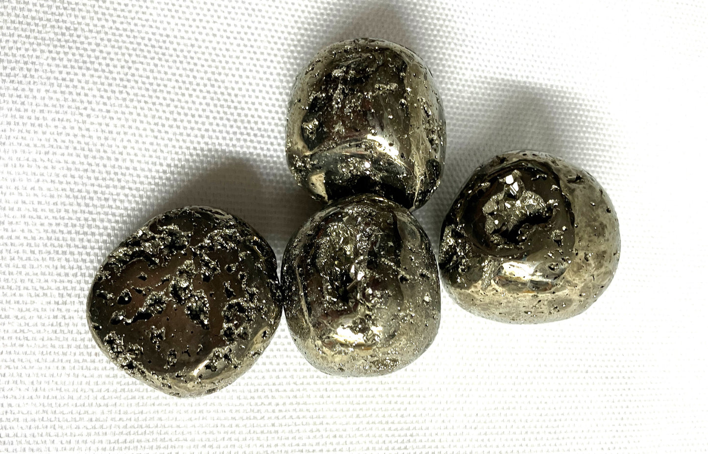 Tumbled Pyrite Stone AKA Fool's Gold  (#120)   Only 4 Left