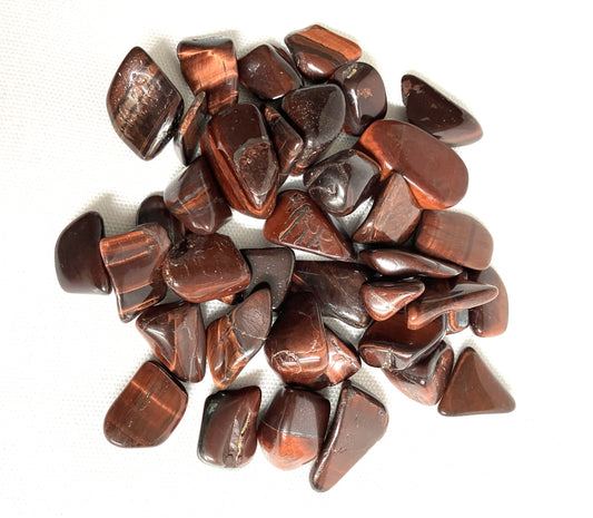 Red Tiger Eye Tumbled Stone  (#121)