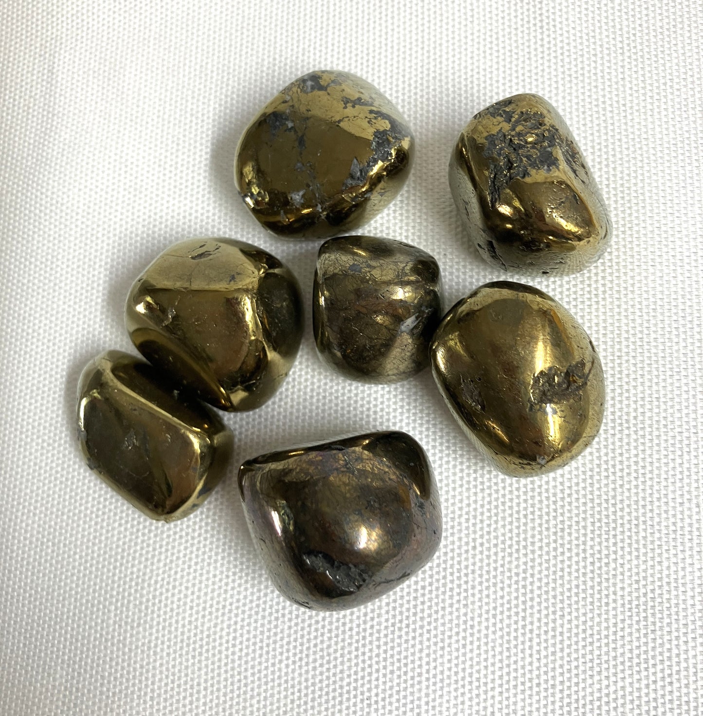 Peacock Ore Tumbled Stones AKA Chalcopyrite (#144)