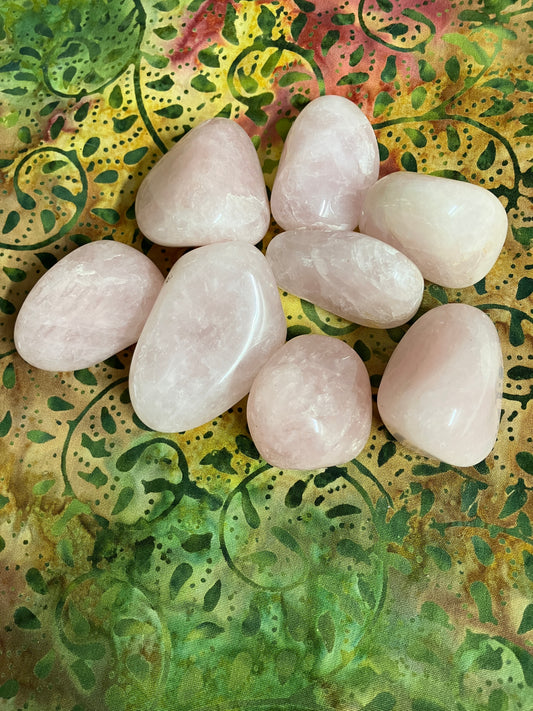 Rose Quartz Tumbled Stones (#15)