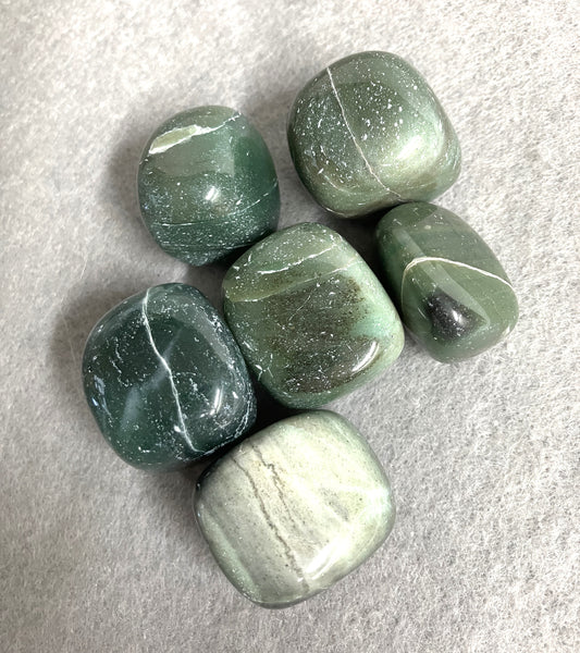 Bowenite Stone Tumbled Stones ( #163)
