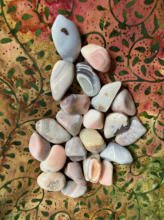 Botswana Agate Tumbled Stone (#21)