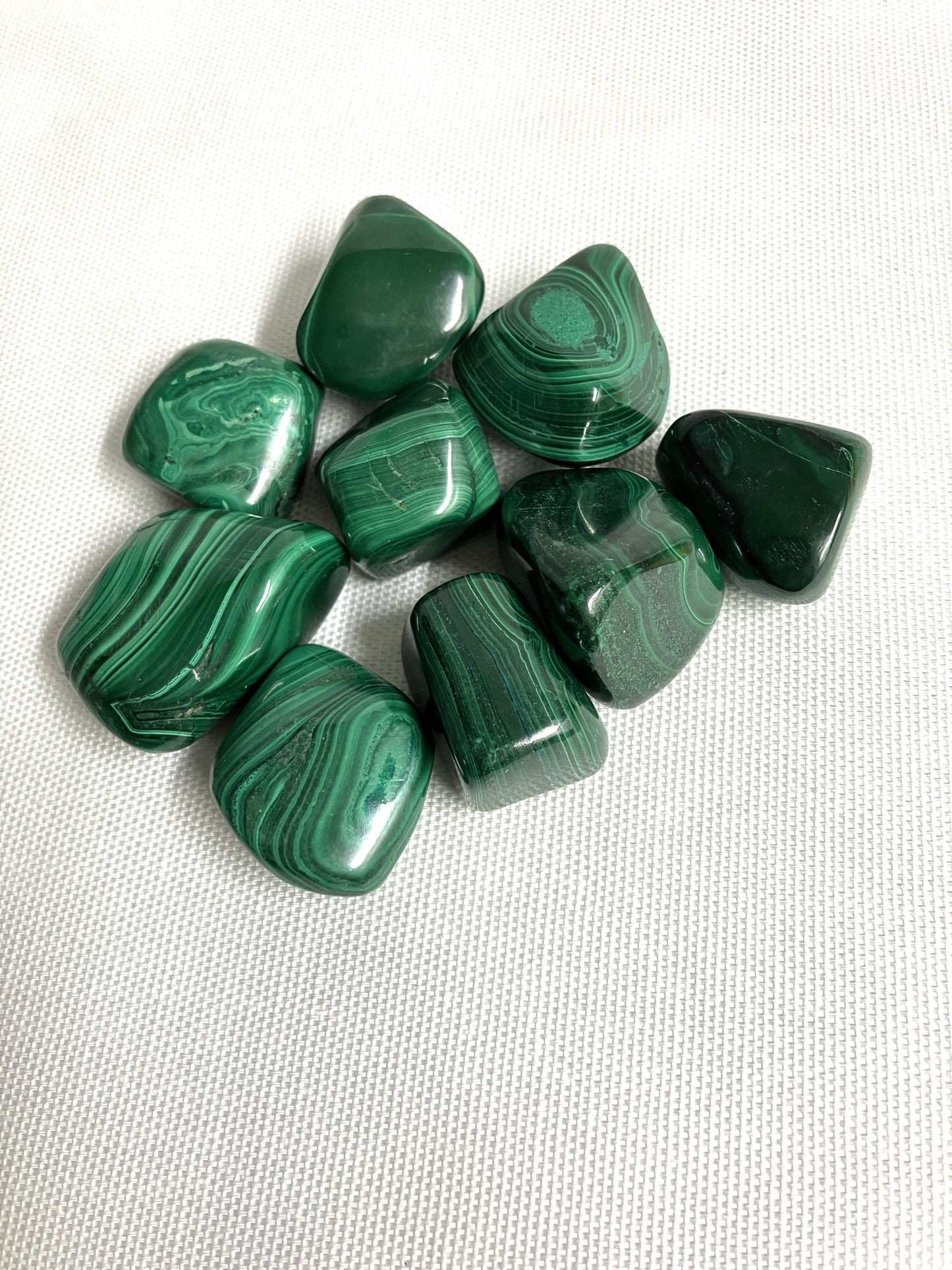 Tumbled Malachite Stones (#27)