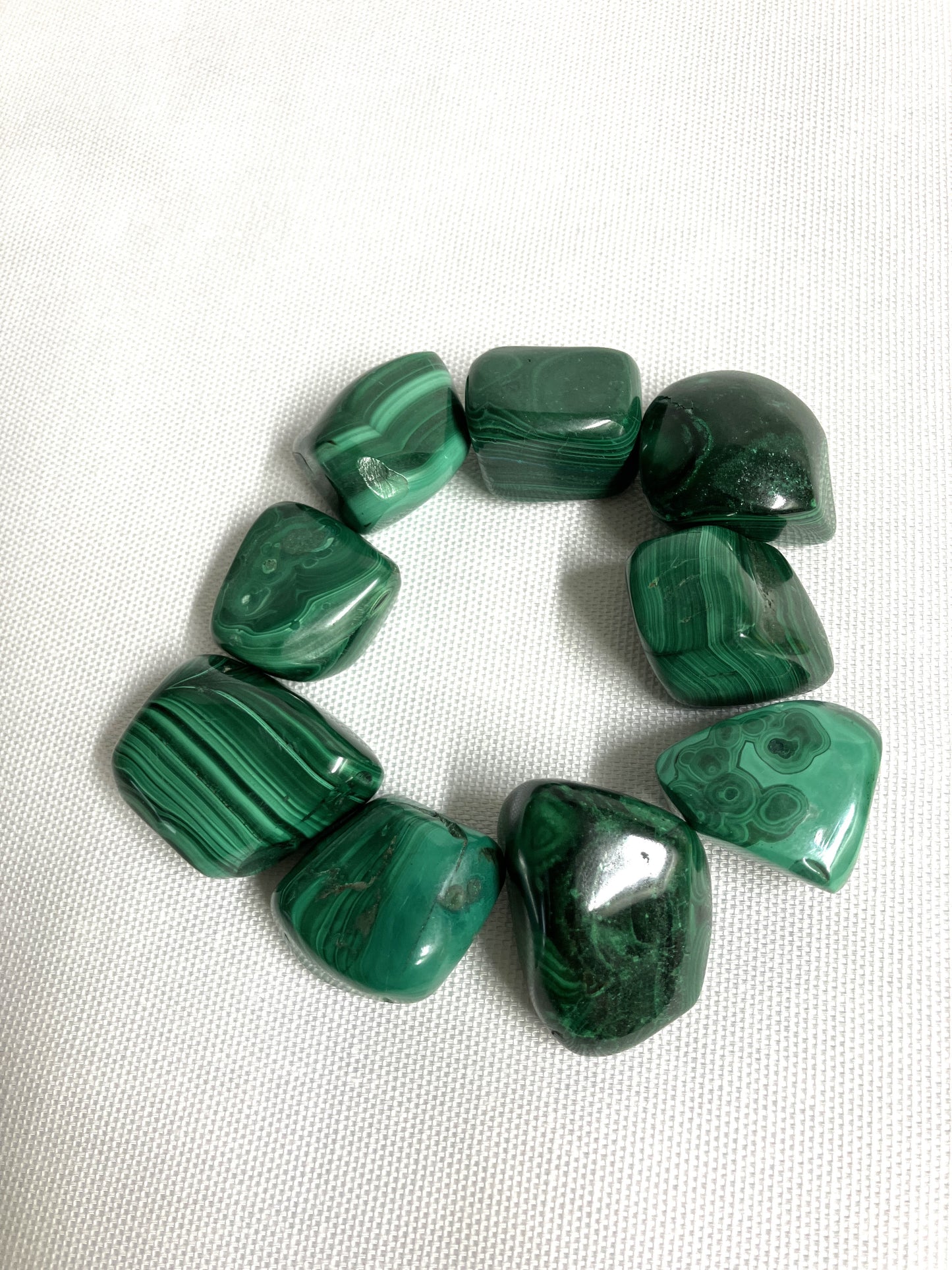 Tumbled Malachite Stones (#27)
