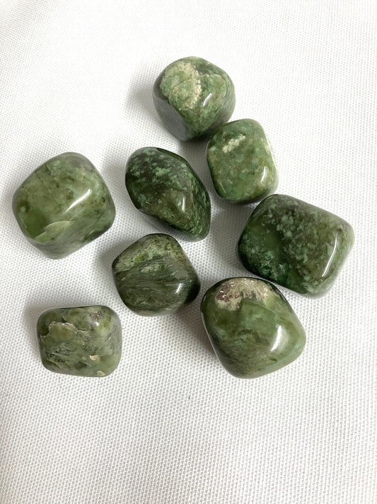 Grossularite Stone  (#36) aka Green Garnet
