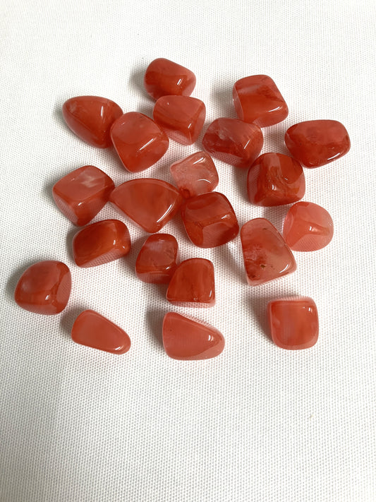 Beautiful Tumbled Cherry Quartz Stone (#46)