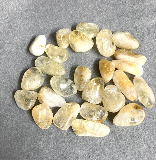 Tumbled Citrine Stone (#52)