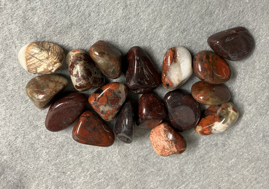 Brecciated Jasper Tumbled Stone (#71)