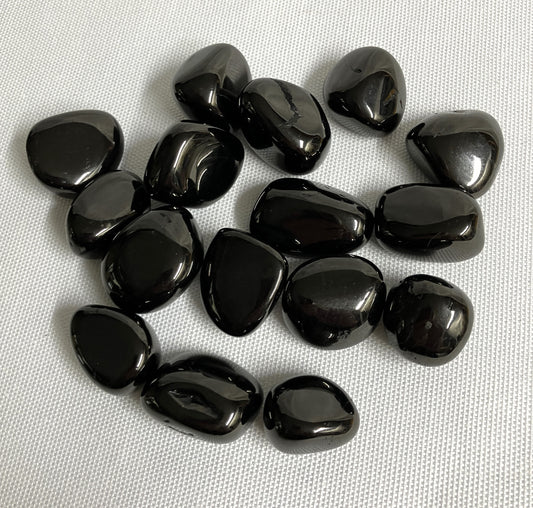 Jet Tumbled Stones (#86)
