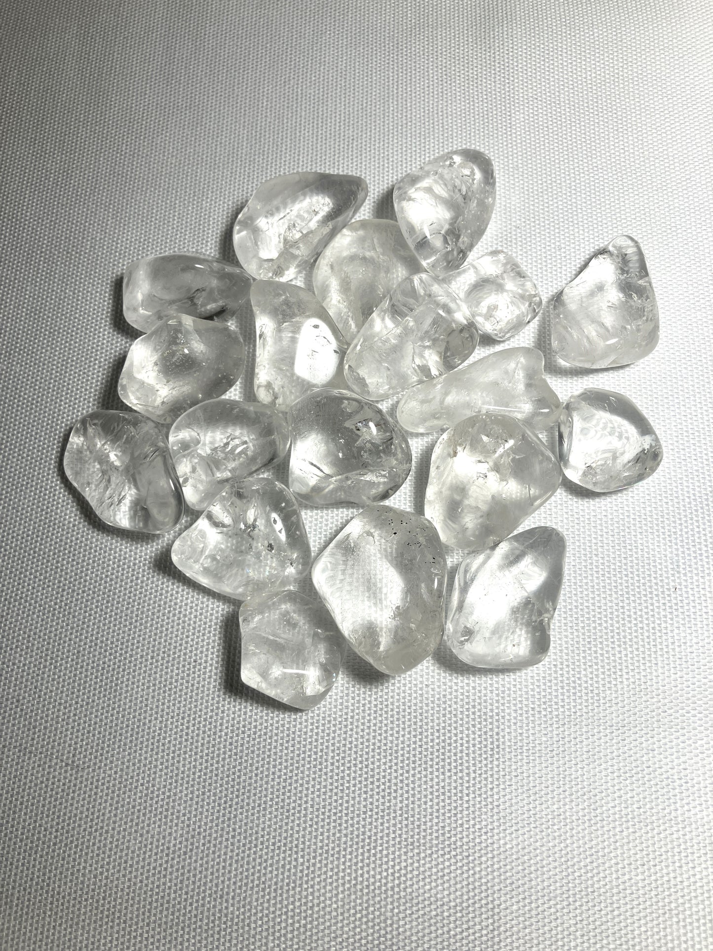 Clear Crystal Quartz Tumbled Stone (#8)