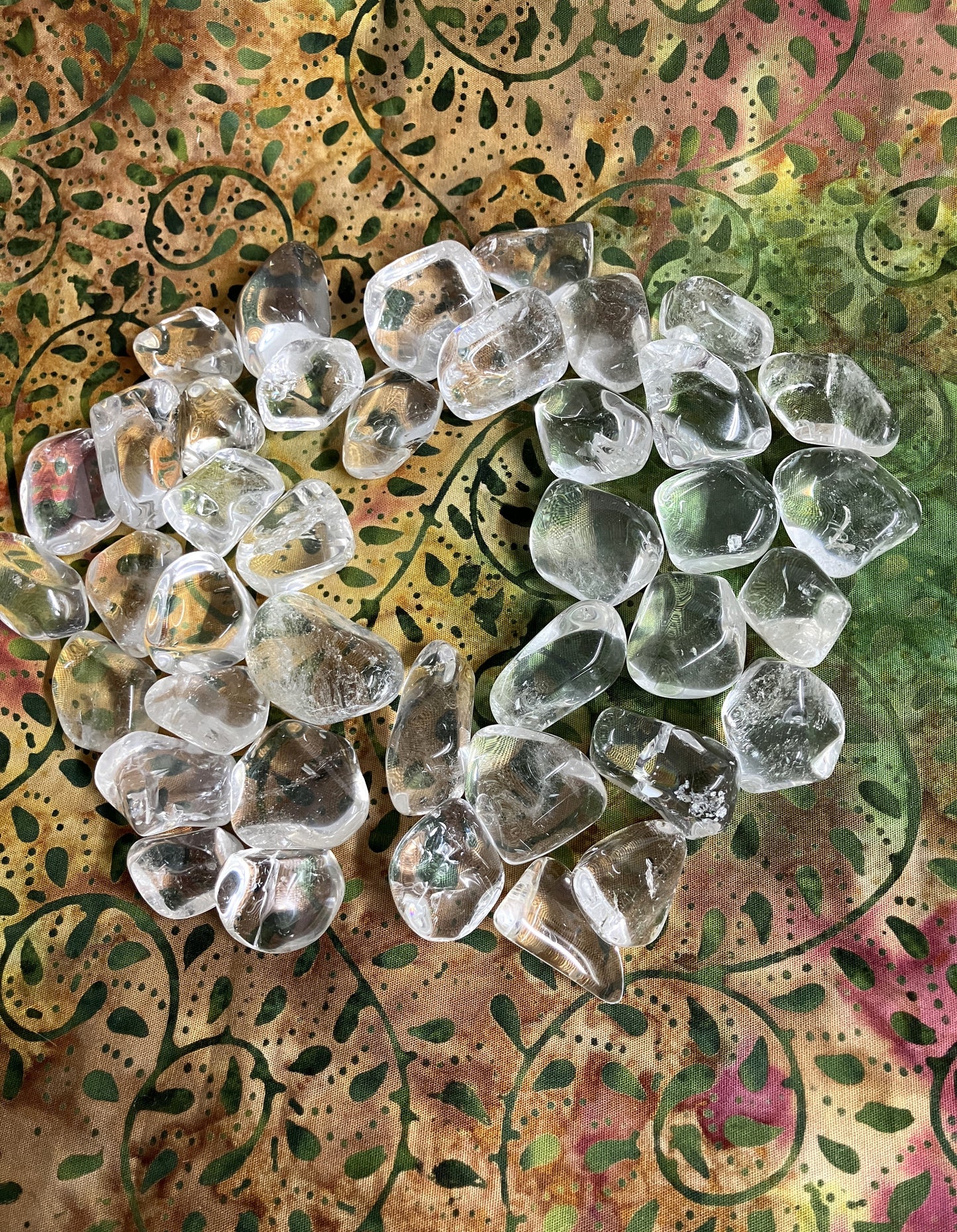 Clear Crystal Quartz Tumbled Stone (#8)