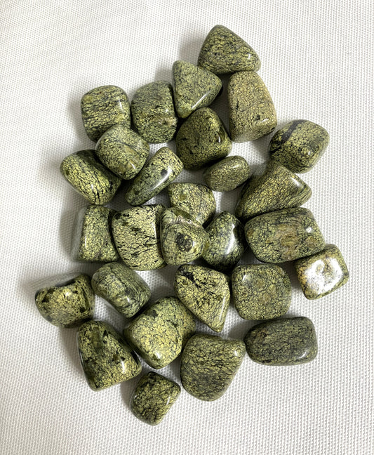Asterite Serpentine Tumbled Stone  #90
