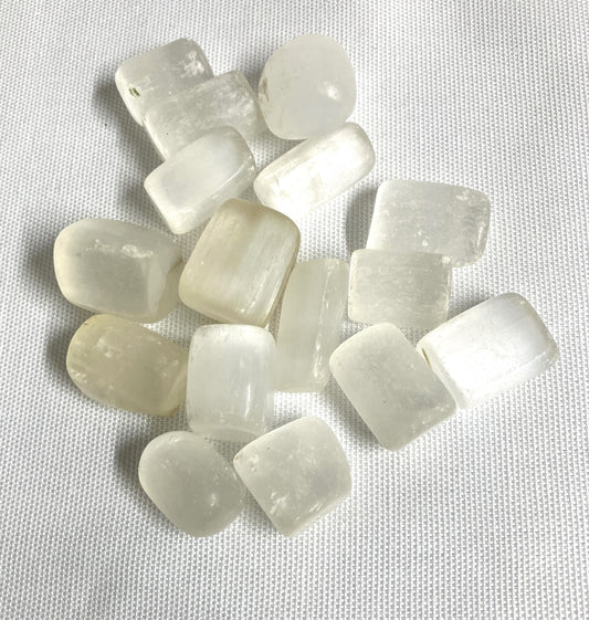 Selenite Tumbled Stones  (#96)