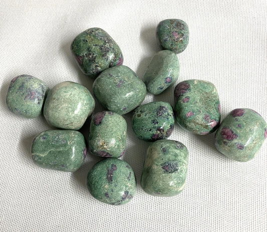 Ruby Fuchsite Tumbled Stone  (#99)