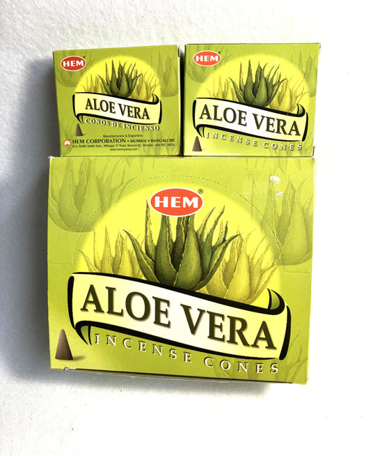 HEM Aloe Vera Cone Incense