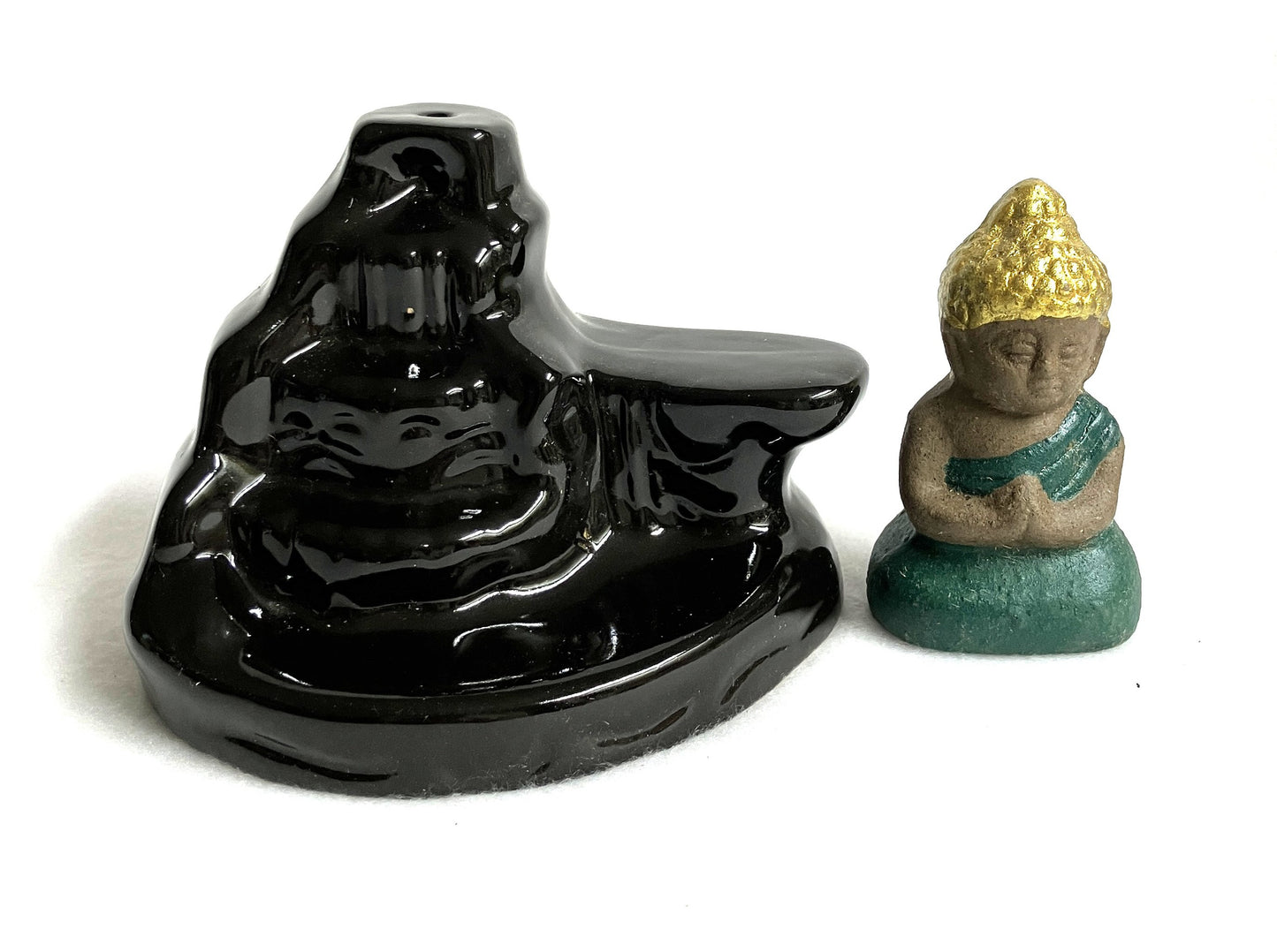 Back Flow Buddha Incense Burner