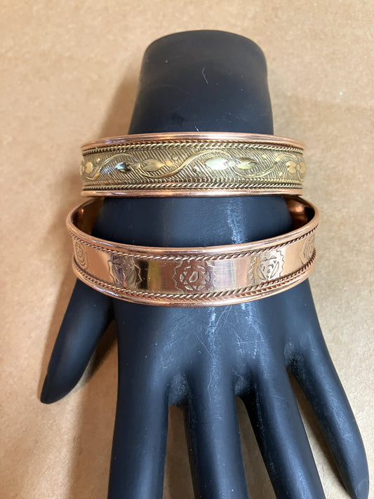 Copper Magnetic Cuff Bracelet