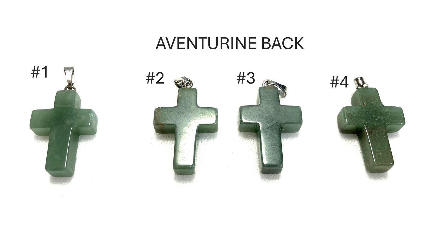 Green Aventurine Cross