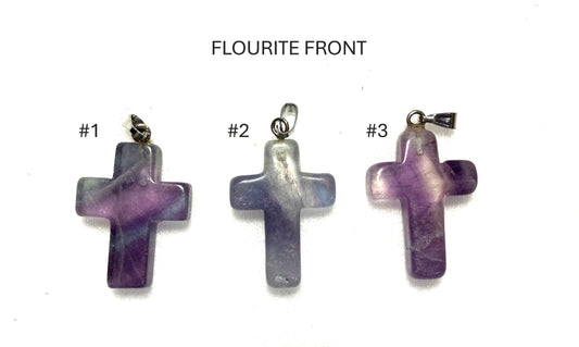 Flourite Crosses