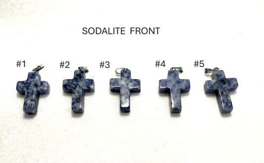 Sodalite Cross