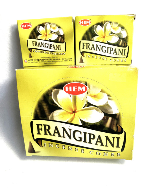 HEM Frangipani Cone Incense