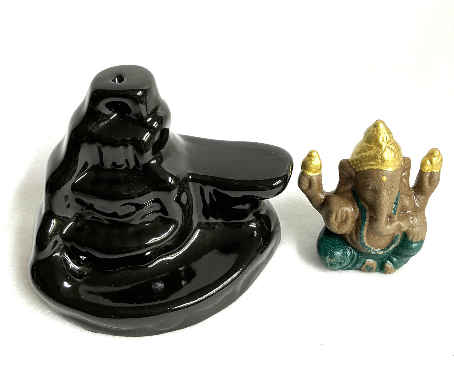 Back Flow Ganesh Incense Burner
