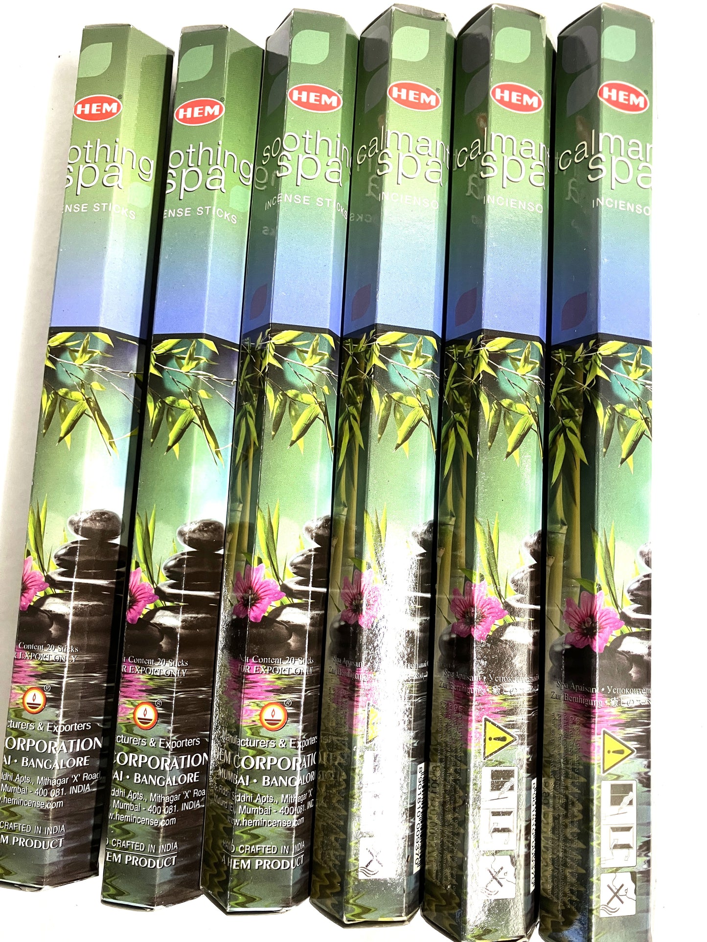 HEM Soothing Spa Stick Incense / Calmante Spa