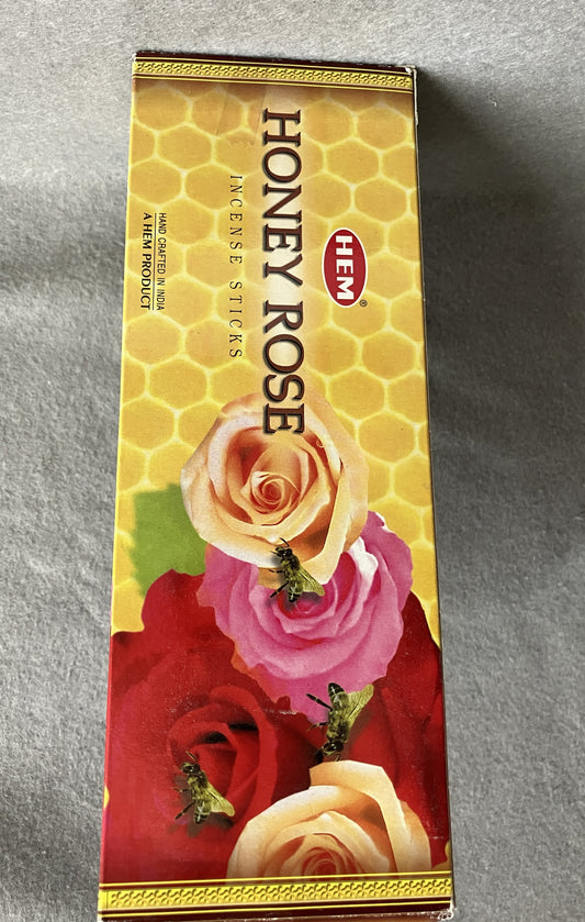HEM Honey Rose Incense Sticks