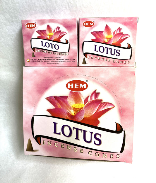 HEM Lotus Cone Incense