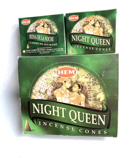 Night Queen Cone HEM Incense