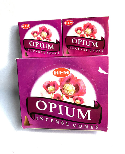 HEM Opium Cone Incense