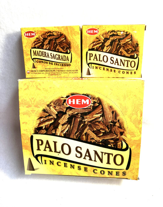 HEM Palo Santo Cone Incense