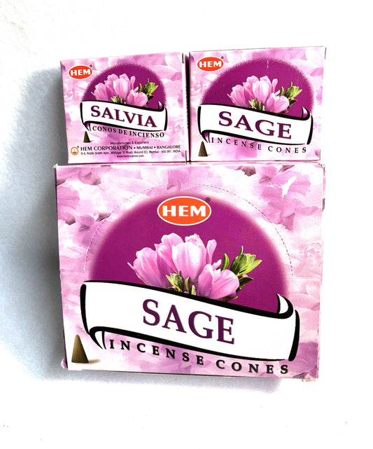 HEM Sage Cone Incense