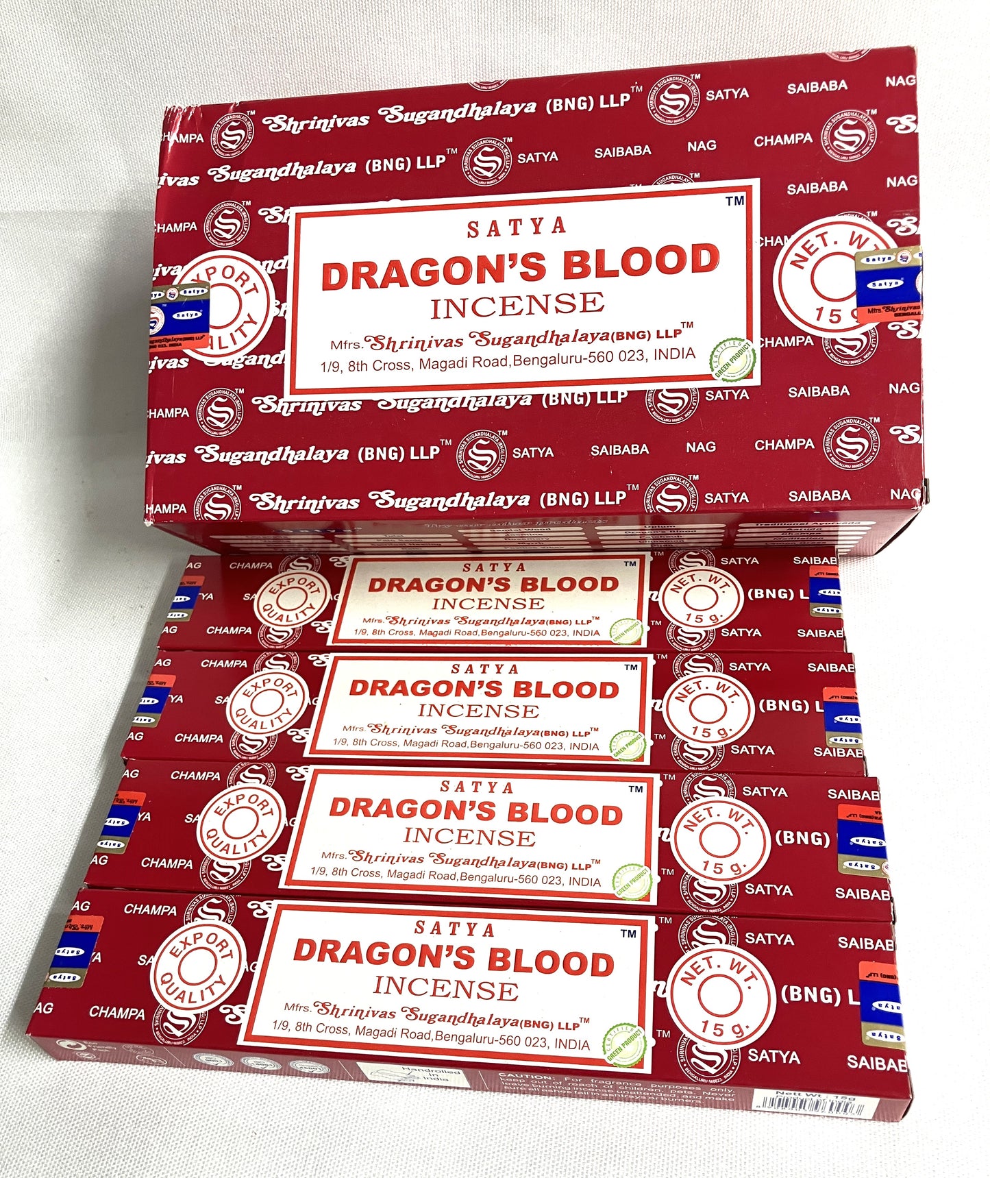 SATYA Dragon's Blood Stick Incense