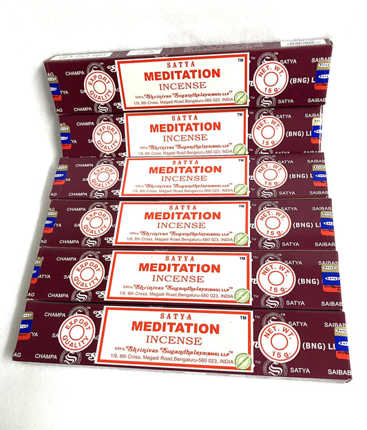 SATYA Meditation Incense Sticks