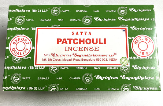 SATYA Patchouli Stick Incense