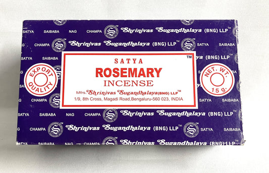 SATYA Rosemary Incense Sticks